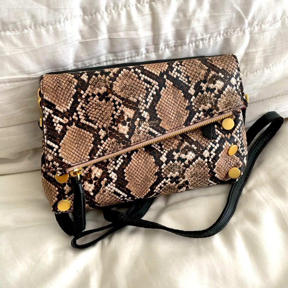 Hammett convertible snake to black crossbody